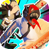 鬼灭之刃VS电锯人_logo
